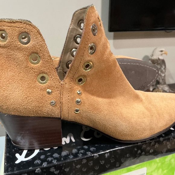 Sam Edelman Rubin camel suede booties - Picture 2 of 6